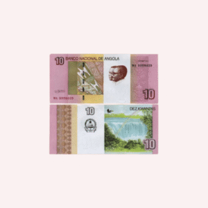Angola : 10 Kwanzas 10/2012 UNC